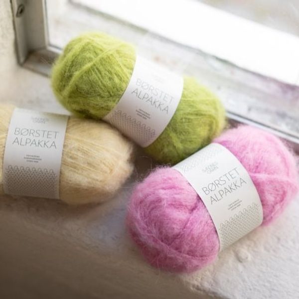 Børstet Alpakka