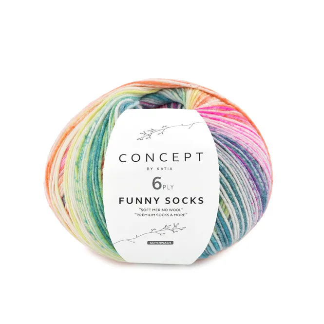 Hovedbilde Funny socks 6ply