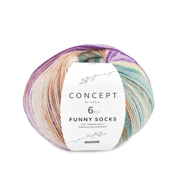Funny socks 6ply